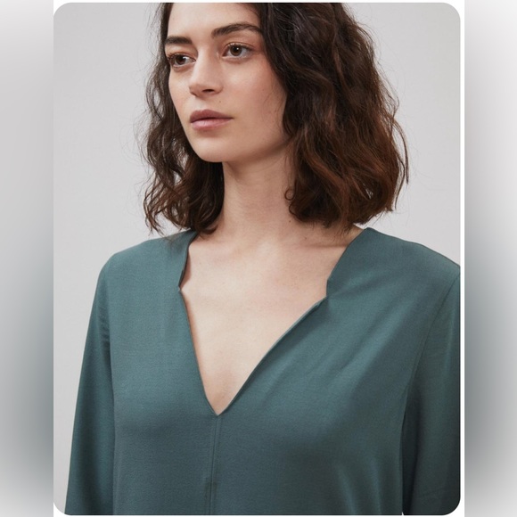 NWOT BILLY REID Small Forest Green Long sleeve Jumpsuit - Picture 3 of 12